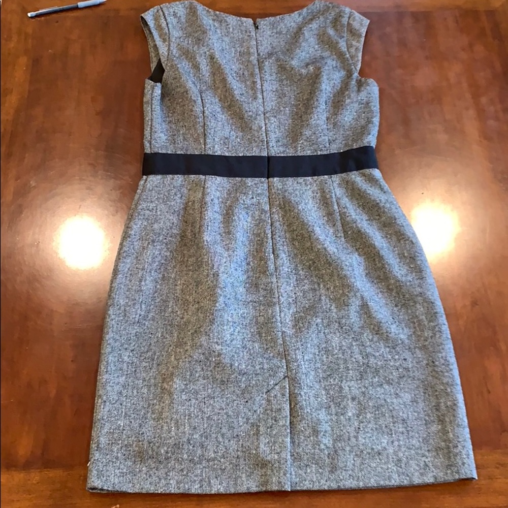 Banana Republic work dress grey with black - Picture 4 of 7